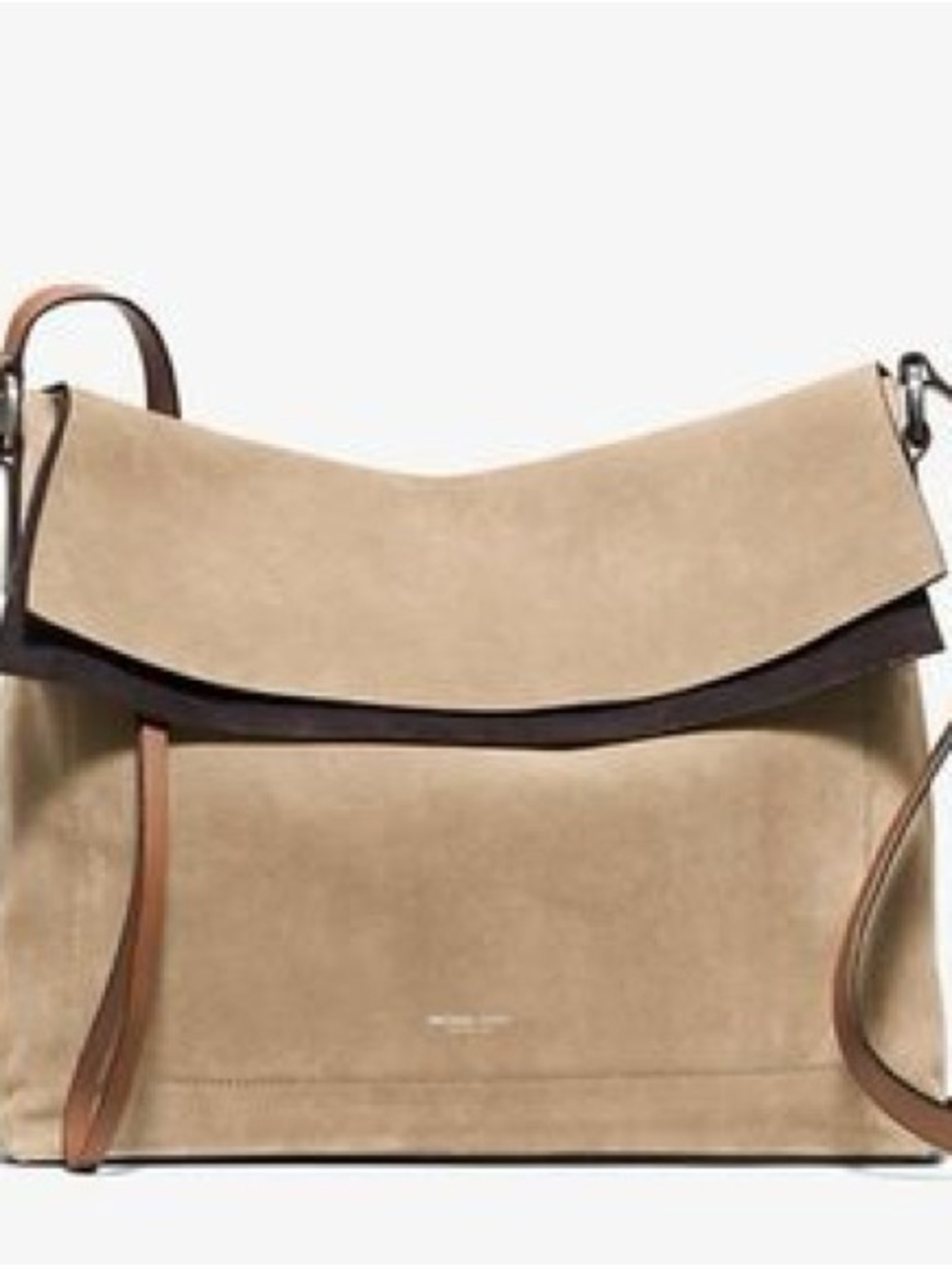 Michael Kors Collection Suede Messenger Bag